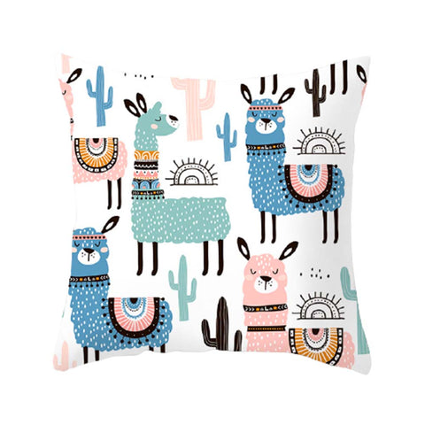Coussin Lama - Graphic design