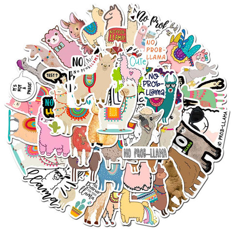 Stickers lama & alpaga