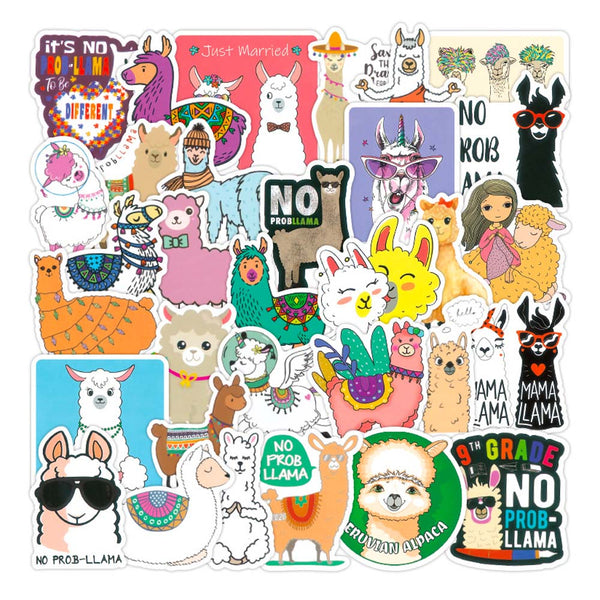 Stickers lama