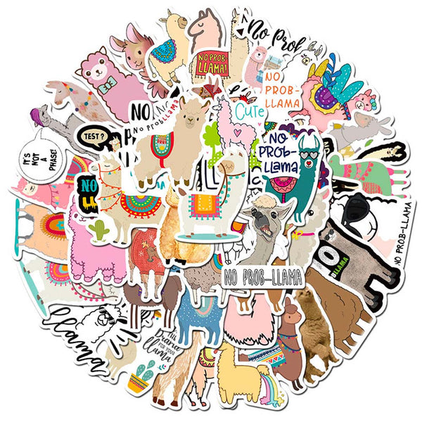 Stickers lama & alpaga